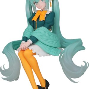 Furyu Hatsune Miku PVC Noodle Stop Flower Fairy Lily Statue 14cm, Black