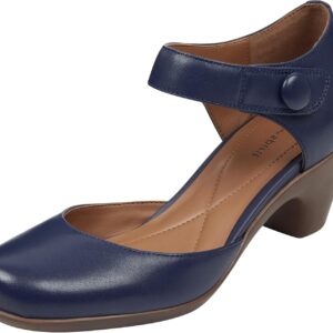 Easy Spirit Women's Clarice Pump, Blue-400, 5