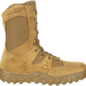 ROCKY S2V Predator Military Boot, Coyote Brown, Size 8.5(W)