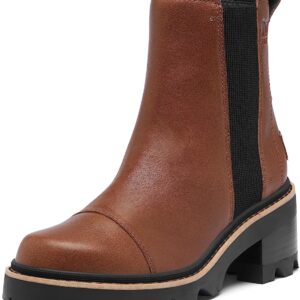 Sorel Joan Now™ Chelsea Velvet Tan/Black 10 B (M)