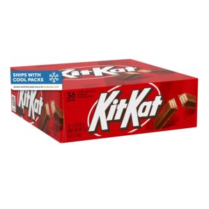 KIT KAT Milk Chocolate Wafer Candy Bars, Halloween Candy, 1.5 oz (36 Count)