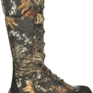 ROCKY Lynx Waterproof Snake Boot, Mossy Oak Break Up, Size 11.5(ME)