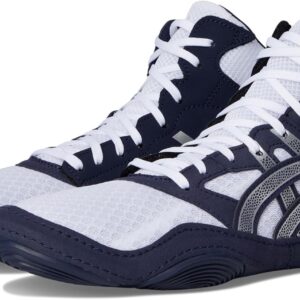 ASICS Men's Snapdown 4 Wrestling Shoes, 8.5, Midnight/Pure Silver