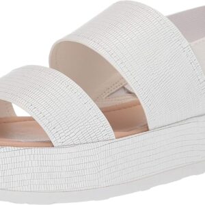 VIA SPIGA Women's V-Gabourey2 City Sandals, Blanc, 8.5