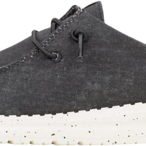 HEYDUDE Wendy Slip Classic Black Size 10, Women’s Shoes, Women’s Slip-on Loafers, Comfortable & Light-Weight