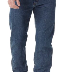Premium Performance Cowboy Cut Comfort Wicking Regular Fit Jean, vintage stone, 33W x 34L