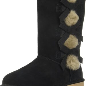 Koolaburra by UGG Women's Victoria Tall Fashion Boot, Black, 06 M US