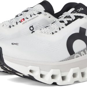 On Women's Cloudmonster 2 Sneaker, White/Frost, 10