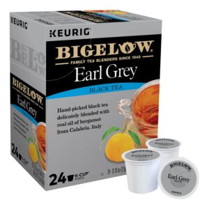 Bigelow Earl Grey Tea, 24-Count K-Cup Portion Pack for Keurig Brewers