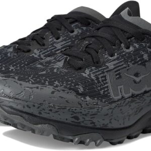 Hoka Women's Speedgoat 6 GTX Sneaker, Black/Outer Orbit, 6.5