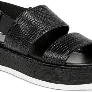 VIA SPIGA Women's V-Gabourey2 City Sandals, Black, 10
