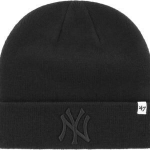 '47 Brand Knit Beanie - Raised Cuff New York Yankees black