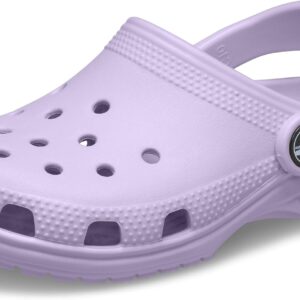 Crocs Unisex-Adult Classic Clogs, Lavender, 5 Men/7 Women