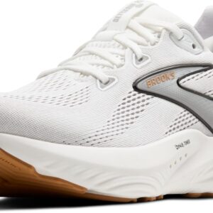 Brooks Women’s Glycerin 22 Neutral Running Shoe - White/Grey/Black - 8 Medium