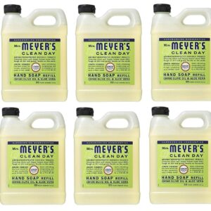 Earth Friendly, Mrs. Meyers Liquid Hand Soap Refill 33 Oz Lemon Verbena Scent - Pack of 6