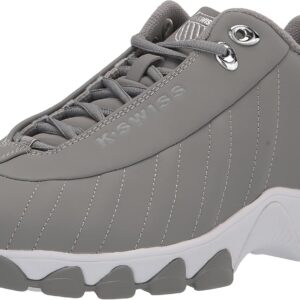 K-Swiss Men's ST329 CMF Sneaker, Neutral Gray/Silver, 10.5 M