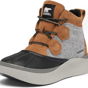 SOREL Women's Out N About lV Classic Waterproof Boot - Taffy, Dove - 10