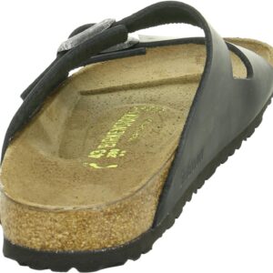 Birkenstock Arizona Sandal - Women's Black Birko-Flor, 38.0