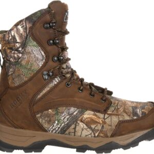 ROCKY Retraction Waterproof 800G Insulated Outdoor Boot, Realtree Xtra, Size 12(W)