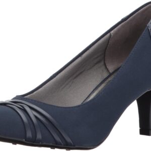 LifeStride Women's Pascal Dress Pump, lux Navy, 7 M US