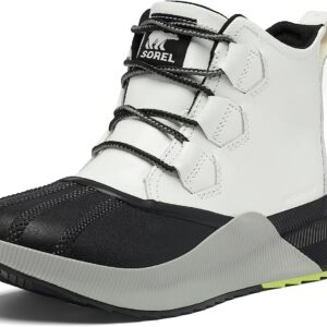 Sorel Women's Out N About III Classic Waterproof Boots - Sea Salt, Black - Size 6.5