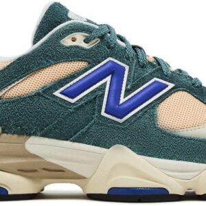 New Balance 9060 Men's Shoes, New Spruce/Peach Blossom/Team Royal, Size 10.5
