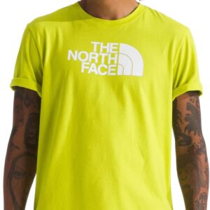 The North Face Men's Core Half Dome Short-Sleeve Tee, Sulphur Spring Green/TNF White, Large