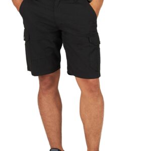 Lee Men's Extreme Motion Swope Cargo Short, Black, 40