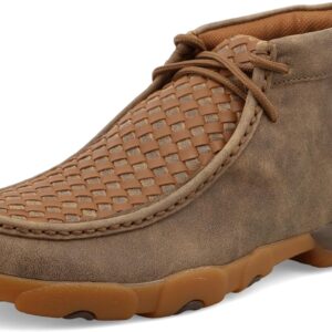 Twisted X Men's Chukka Driving Moc, Bomber/Tan, 9M