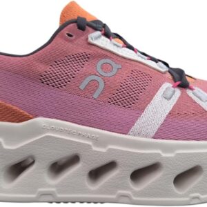 On Women's Cloudeclipse Sneaker, Tangerine/Ivory, 10