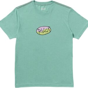 RVCA Men's Short Sleeve Graphic Print T-Shirt - Balance Skratch | Bottle Green | X-Large
