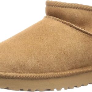 UGG Women's Classic Ultra Mini Boot, Chestnut, 09