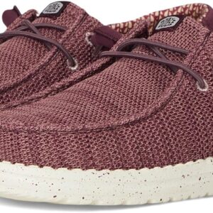 HEYDUDE Wendy Stretch Sox Light Burgundy