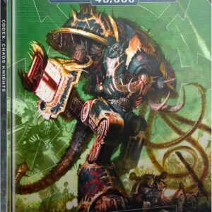 Warhammer 40,000 Codex: Chaos Knights (10th Edition) – 104-Page Hardcover Rulebook for Chaos Knight Armies