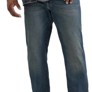 Lee Men's Big & Tall Extreme Motion Relaxed Straight Jean Maverick 44W x 29L