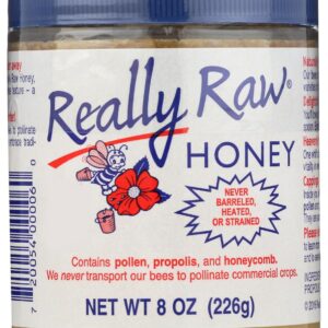 REALLY RAW Raw Honey, 8 OZ