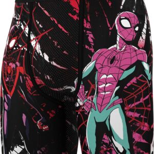 PSD MENS Spider Bros Boxer Brief, Multi, XL