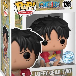 Funko POP! Animation One Piece Luffy Gear Two - Special Edition Multicolor Exclusive Vinyl Figure #1269 - Common No Chase