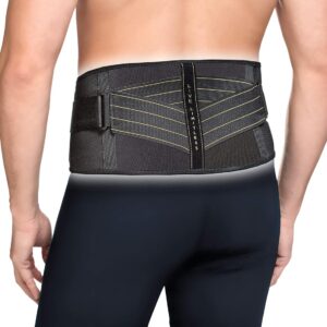 Copper Fit Advanced Back Pro Back Support, Black with Copper Trim, Small/Medium (CFBACK)