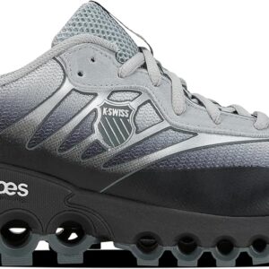 K-Swiss Men's Tubes Sport Training Shoe, Highrise/Black/Urban Chic, 13 M