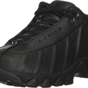 K-Swiss Men's ST329 CMF Sneaker, Black, 8.5 M