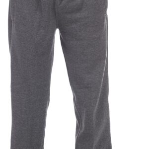 Pro Club Men's Comfort Fleece Pant, 5X-Large, Charcoal