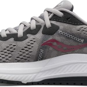 Saucony Women's Omni 20 Running Shoe, Alloy/Quartz, 6