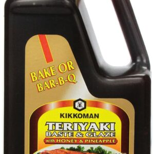 Kikkoman Teriyaki Baste and Glaze with Honey and Pineapple, 85 Ounce
