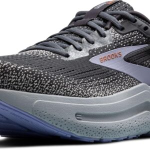 Brooks Women’s Ghost Max 2 Neutral Running & Walking Shoe - Ebony/Sweet Lavender/Alloy - 5 Medium