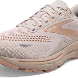 Brooks Women’s Adrenaline GTS 23 Supportive Running Shoe - Crystal Grey/Villa/White - 10.5 Medium