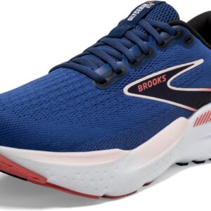Brooks Women’s Glycerin GTS 21 Supportive Running Shoe - Blue/ICY Pink/Rose - 5.5 Medium