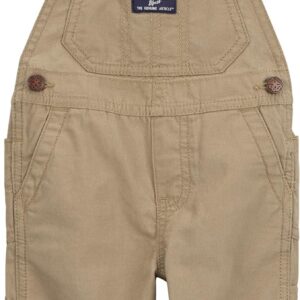 OshKosh B'Gosh Boys World's Best Overalls, Brown Canvas, 24M