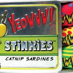 Yeowww Tin of Stinkies, 3 in a Sardine Tin, Multicolor, 1Pack