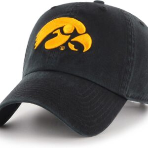 OTS NCAA Iowa Hawkeyes Men's Challenger Adjustable Hat, Team Color, One Size
